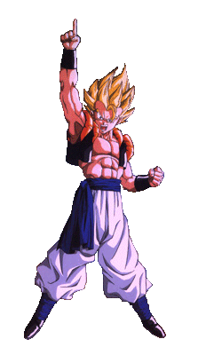 GOKU Y VEJITA FORMANDO A GOJITA