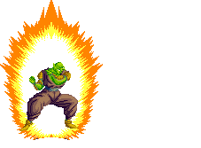 PICCOLO LANZANDO UN MAKAKOU-SAPPOU 